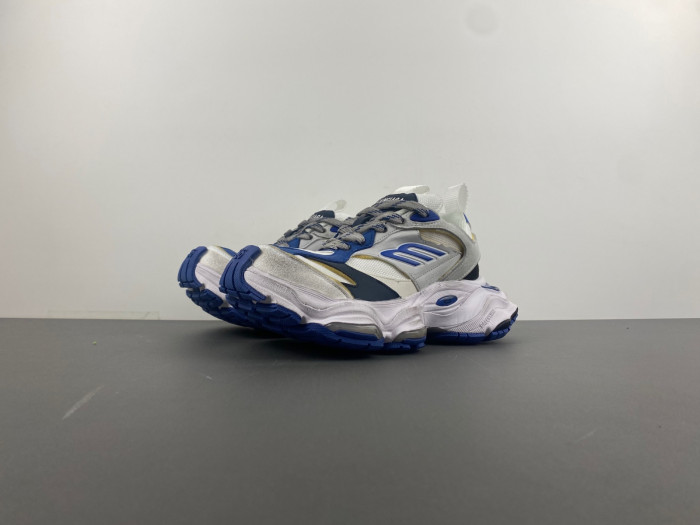 Ba*len*cia*ga cargo sneaker ''grey white blue''