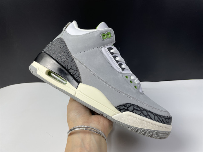 Air Jordan 3 Chlorophyll Tinker 136064-006