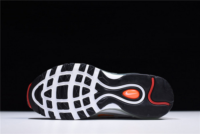 Nike womens Air Max 97 white-orange flower 921733-101