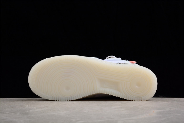 NIKE AIR FORCE 1 LOW OFW All White AO4606-100