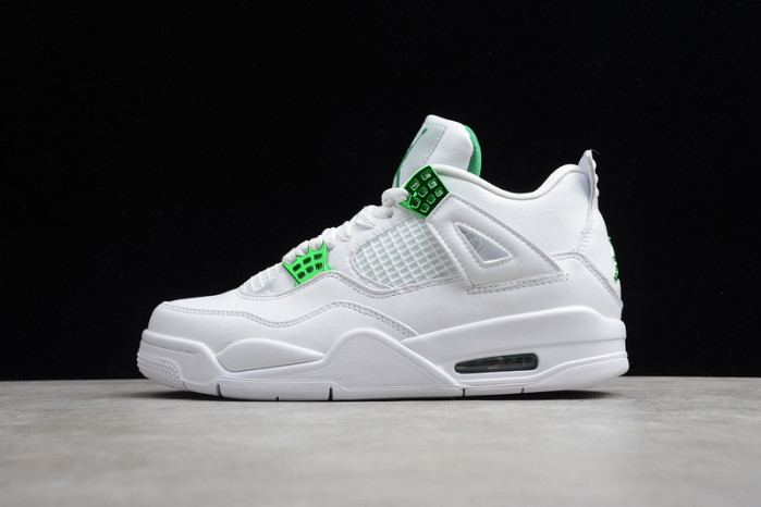 Air Jordan 4 Retro “Pure Money” white green CT8527-113