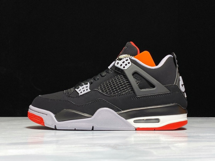Air Jordan 4 Retro ''Bred'' 2019 Black Cement 308497-060