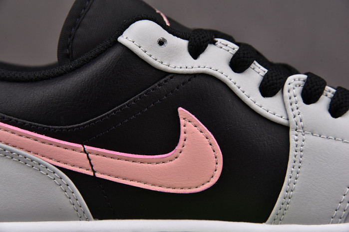 Jordan 1 Low Black Grey Pink 553558-062