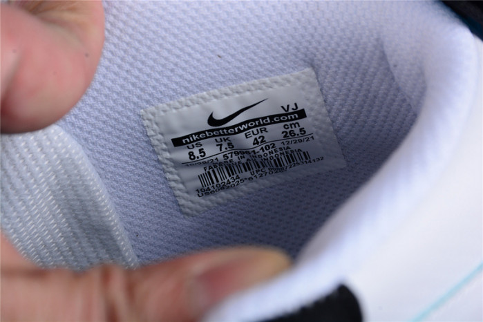 Nike Air Flight 13 Mid White Wolf Grey Tropical Teal Black 579961-102