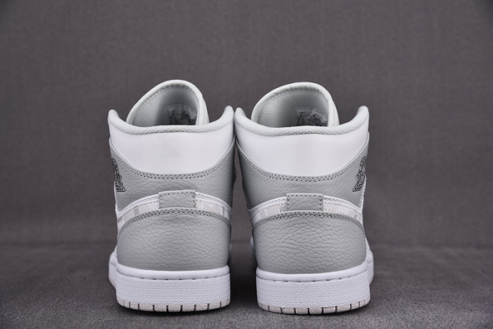 Air Jordans 1 MID SE GS “Grey Camo ” DC9035-100