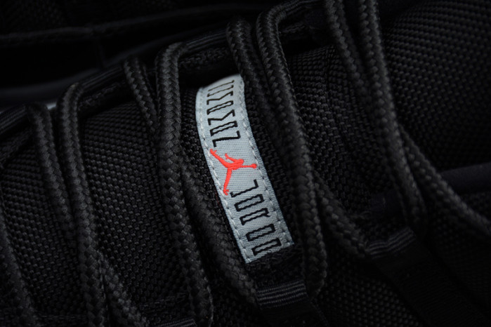 AIR JORDAN 11 RETRO LOW "INFRARED 23" black mens 528895-023
