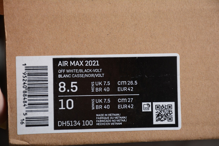 Nike Air Max 2021 White Volt DH5134-100