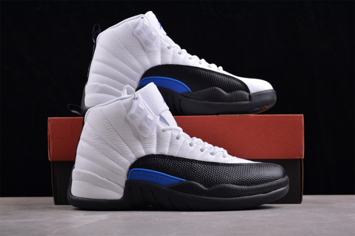 AIR JORDAN 12 RETRO BLACK AND BLUE