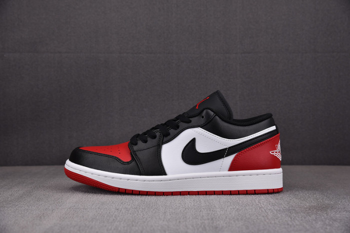 AIR JORDAN 1 LOW BRED TOE 553558-161