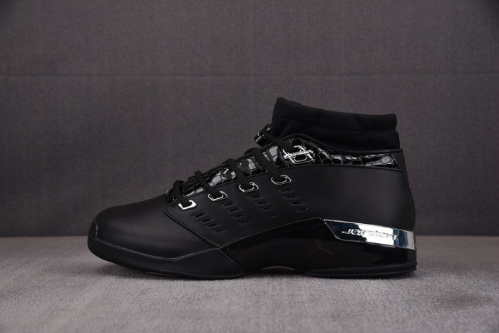 Nike Air Jordan 17 OG Low ''Black Chrome'' 303891-004
