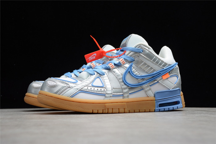 OFW x Nike Air Rubber Dunk “University Blue” CU6015-100