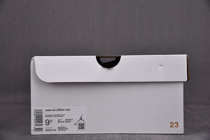 Jordan 1 Mid University Blue (Women