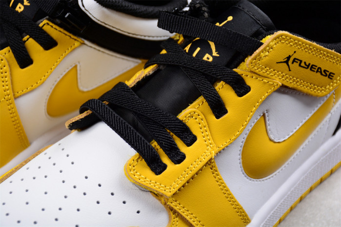 AIR JORDAN 1 LOW FLYEASE "UNIVERSITY GOLD" DM1206-107