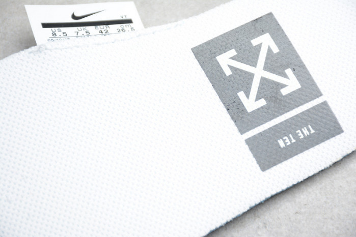 OFW X Air Max 97 The Ten White Cone Ice Blue AJ4585-100