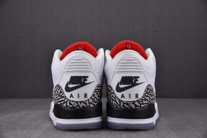 AIR JORDAN 3 RETRO NRG "FREE THROW LINE" white mens 923096-101