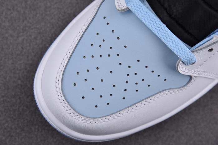 Air Jordan 1 Mid White Blue Black DV1308-104