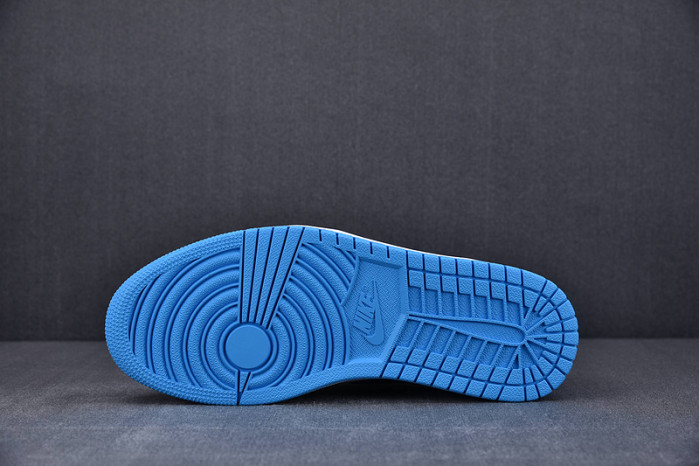 Jordan 1 Retro Low OG Black Dark Powder Blue CZ0790-104