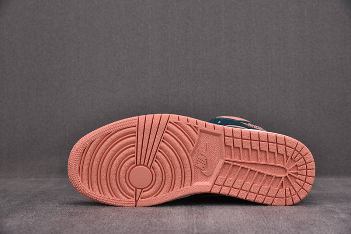 Jordan 1 Mid Dark Teal Green (W) BQ6472-308