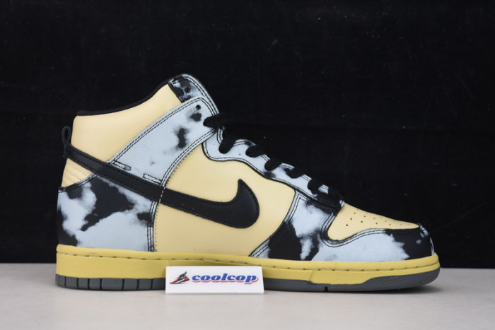 Nike Dunk High 1985 Black Acid Wash DD9404-700