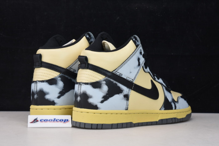 Nike Dunk High 1985 Black Acid Wash DD9404-700