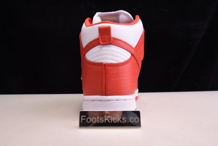 nike sb dunk high S*p*e orange 307385-181