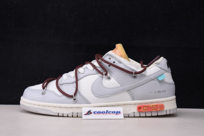 OFW X DUNK LOW ''LOT 46 OF 50'' DM1602-102