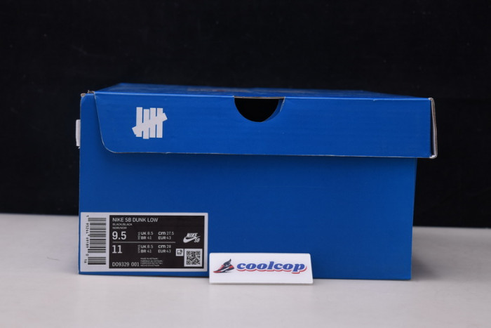Nike Dunk Low SP Undefeated 5 On It Black DO9329-001