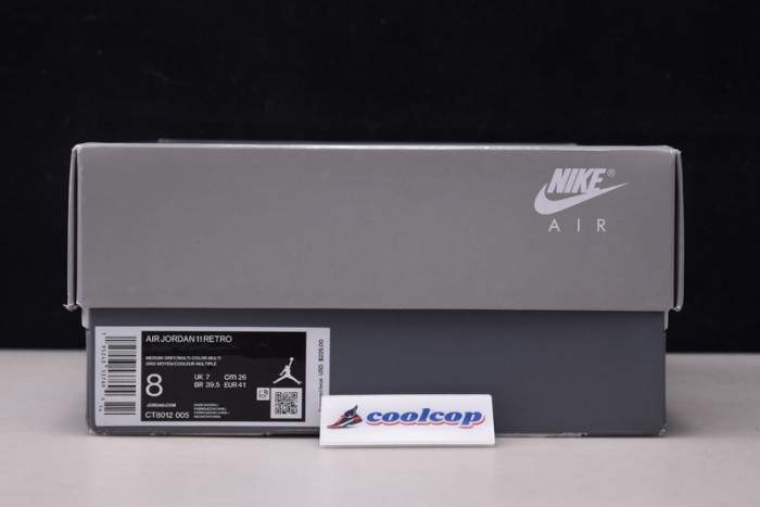 AIR JORDAN 11 RETRO COOL GREY 2021 CT8012-005