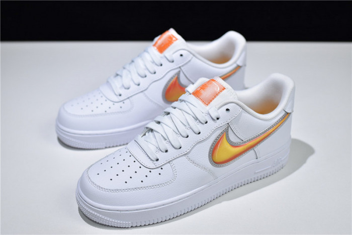 Air Force 1 Low Oversized White Orange Peel AO2441-102