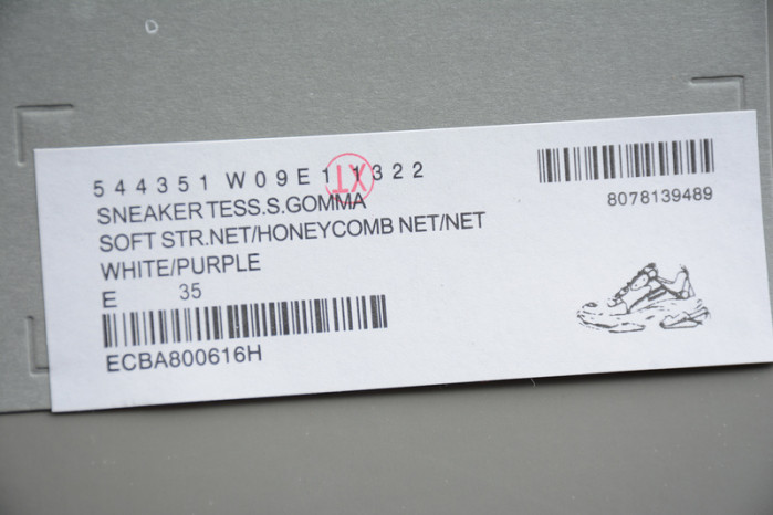 TRIPLES TRAINER CLEAR SOLE SNEAKERS 3000009