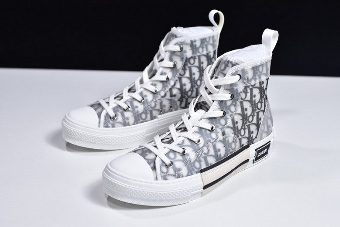 B23 Oblique High Top Sneakers white T004801-1069
